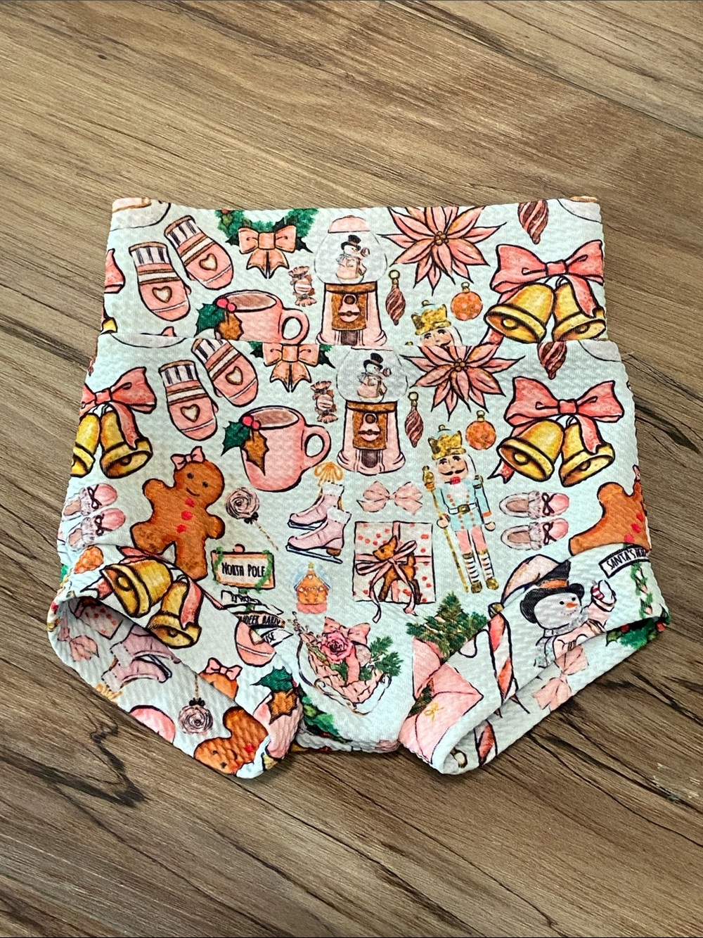 3-6 month baby girl Christmas holiday stretch bloomers freaking adorable NWOT